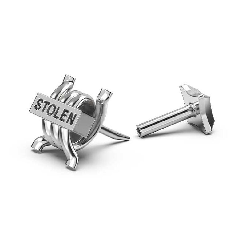 Stolen Girlfriends Club Stolen Barb Flat Back Earring - Single image number 2